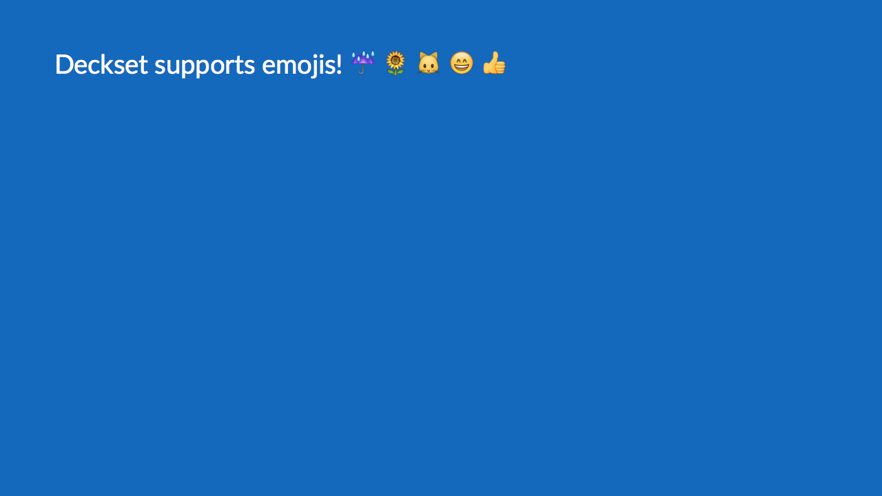 Emojis
